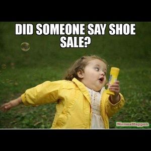 Can’t lose with new shoes👠